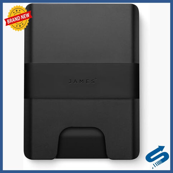 Slim Aluminum RFID-Blocking Wallet Holds 6 Cards Minimalist Design